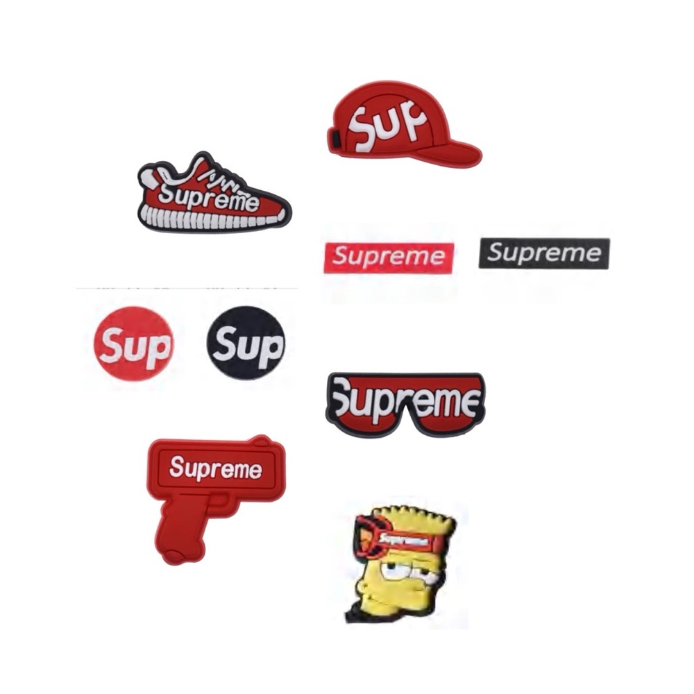 Supreme Croc Charms